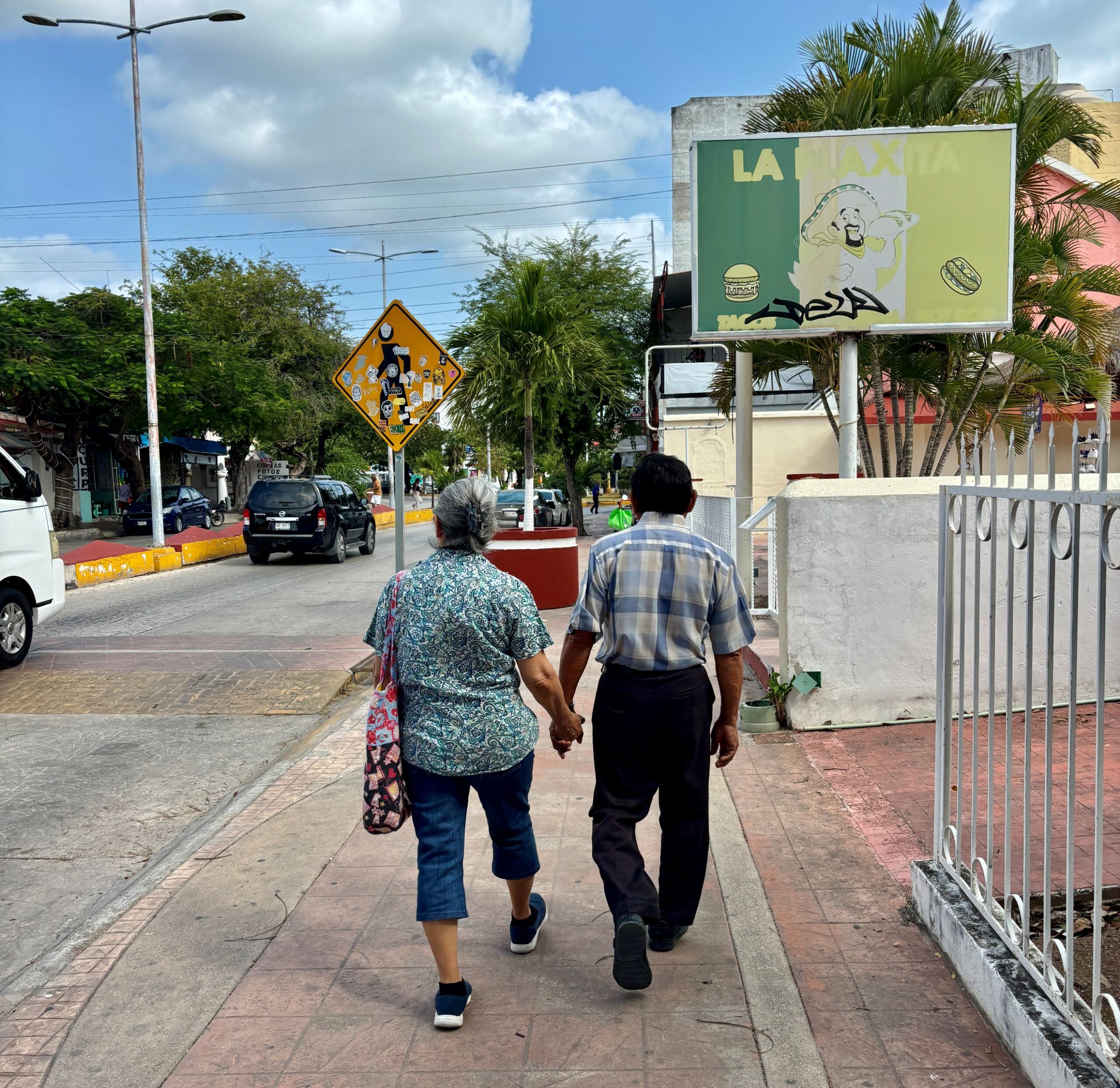Hotelzone en strand van Cancun