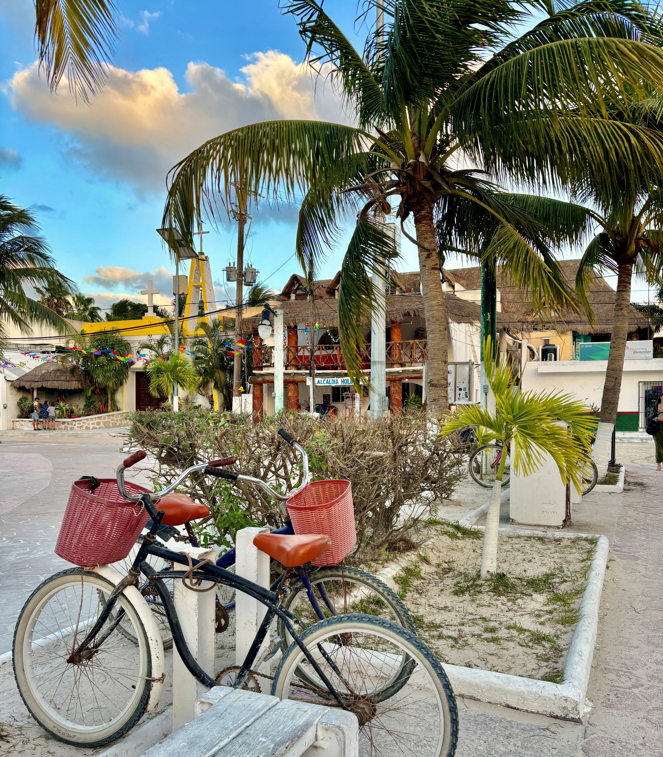 Kleurrijke straatkunst op Isla Holbox