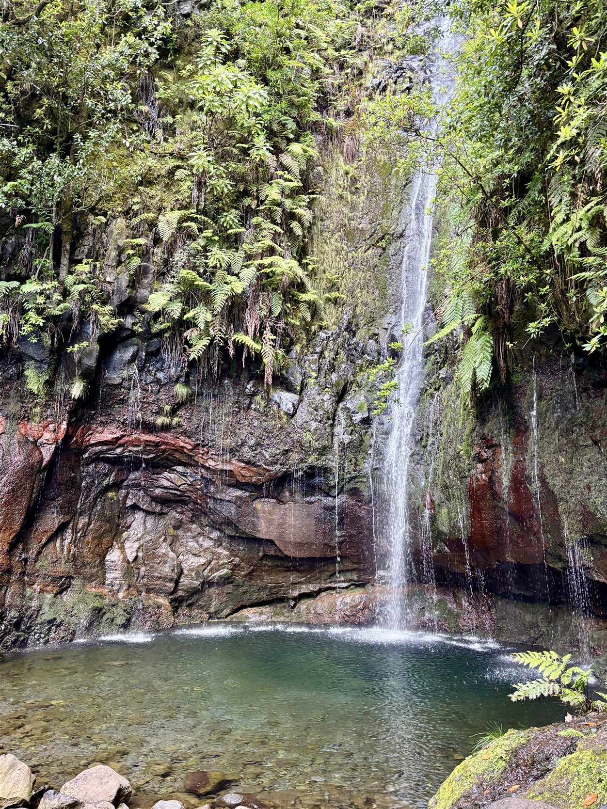 25 Fontes-waterval op Madeira