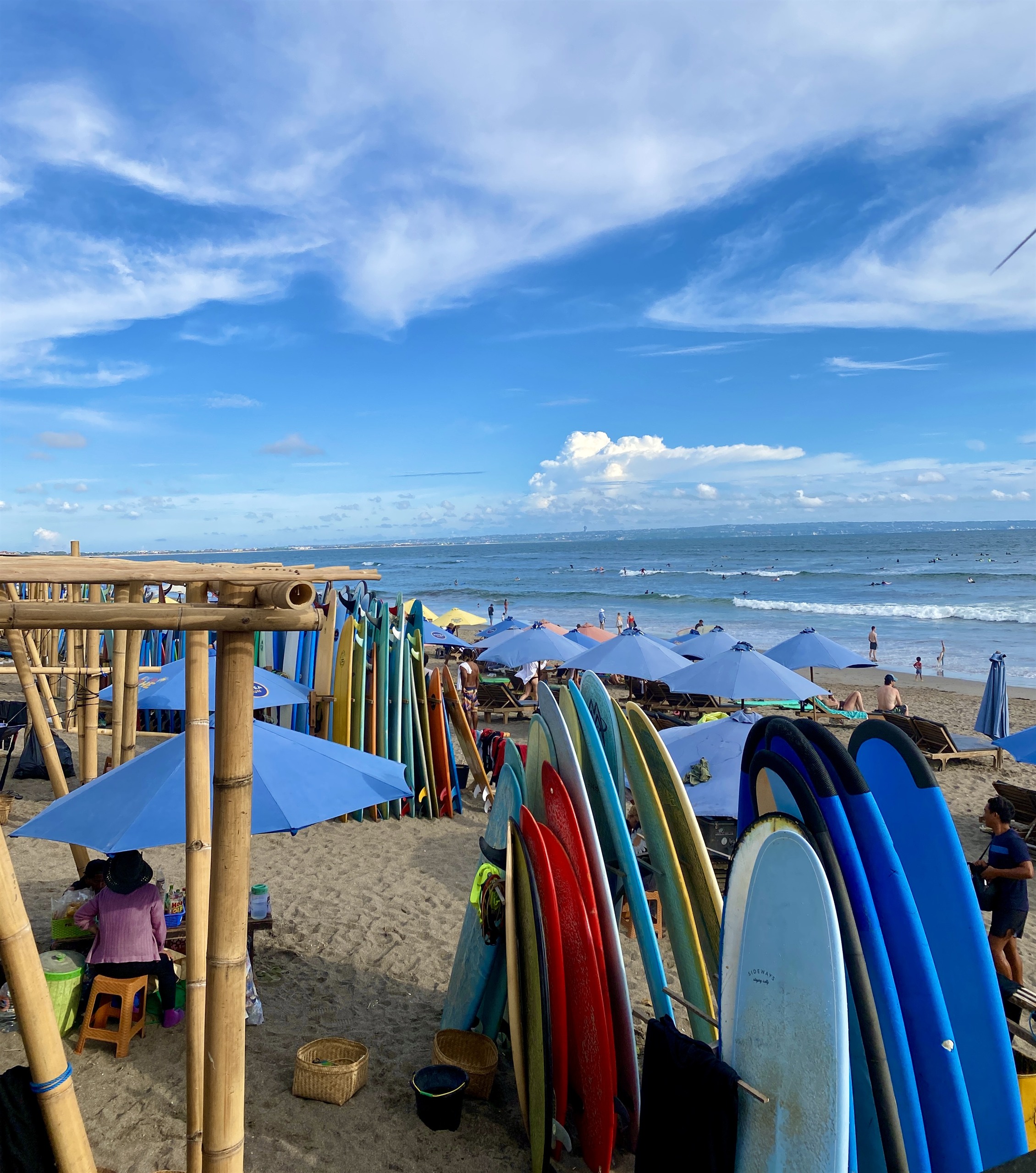 Batu Bolong Beach in Canggu