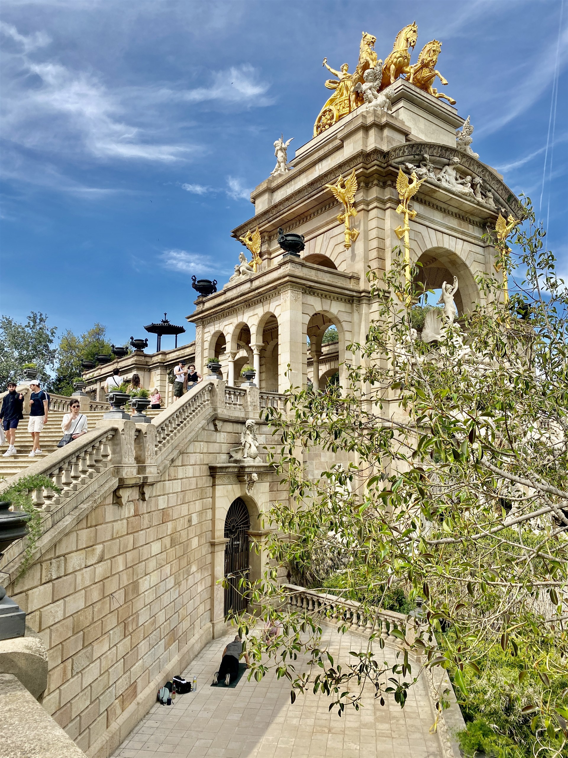 Cascada-fontein, Parc de la Ciutadella, Barcelona