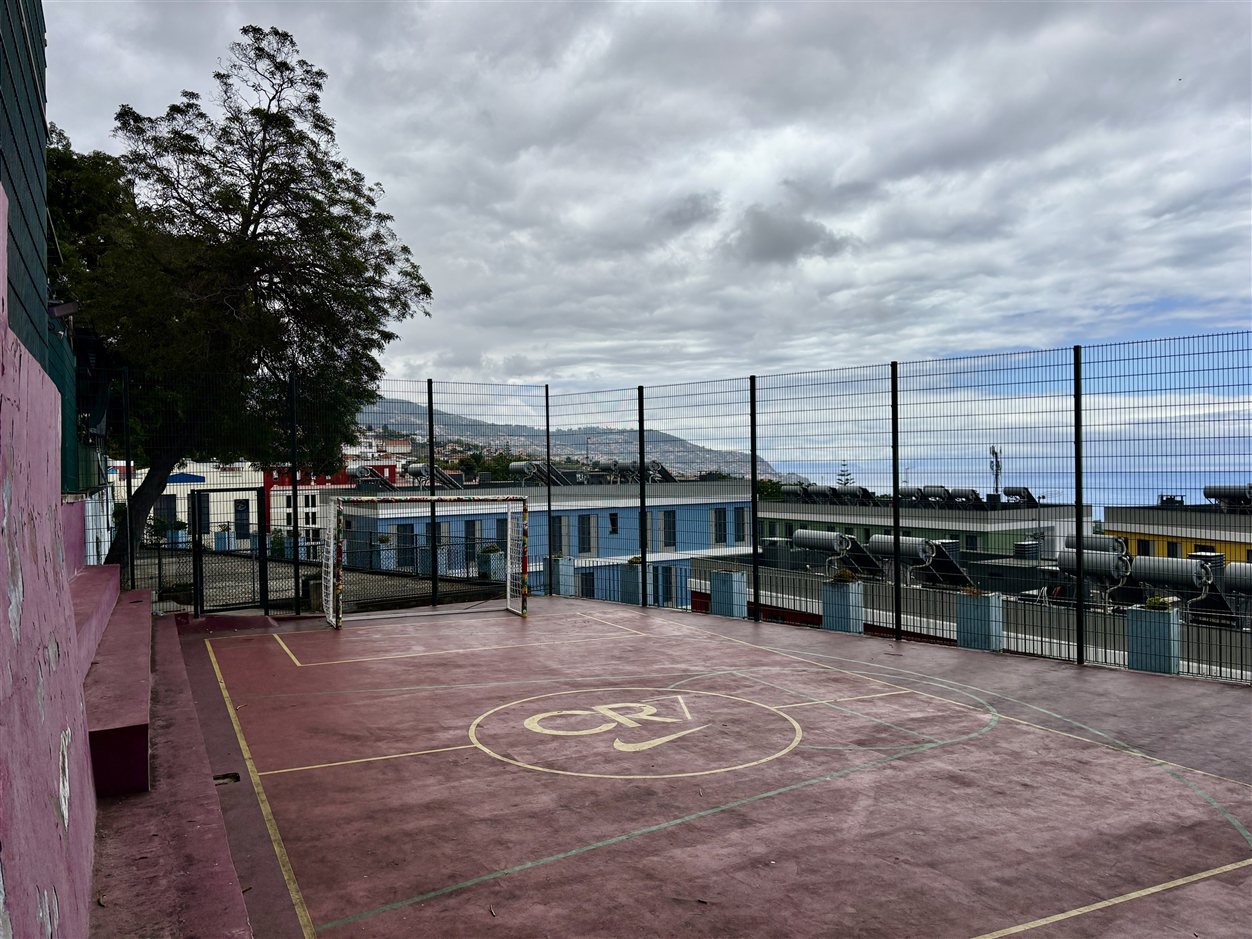 Voetbalveldje van Cristiano Ronaldo bij Funchal