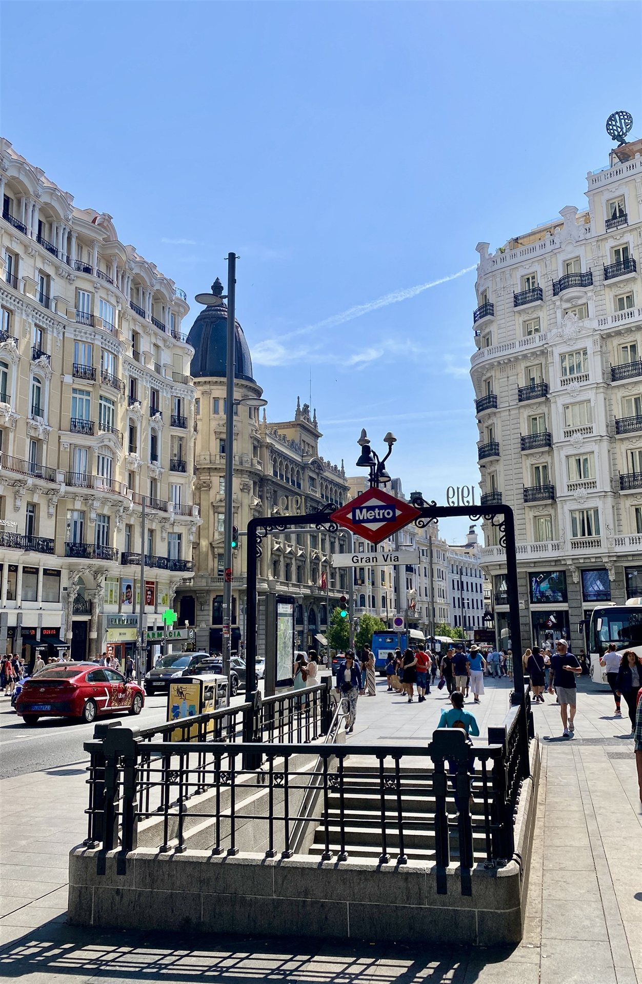 Gran V&iacute;a, de bekendste winkelstraat van Madrid