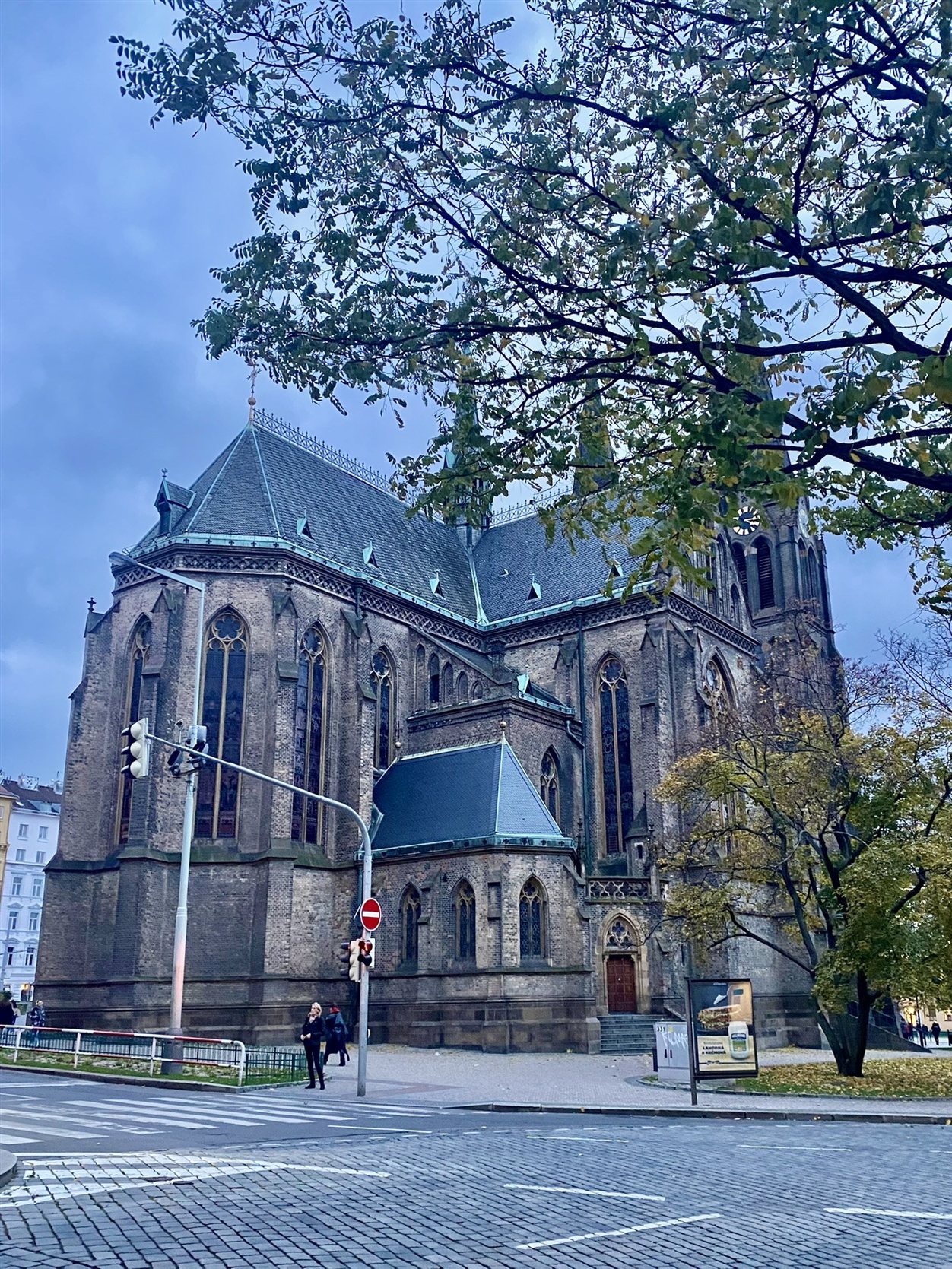 Kostel svat&eacute; Ludmily in Vinohrady, Praag