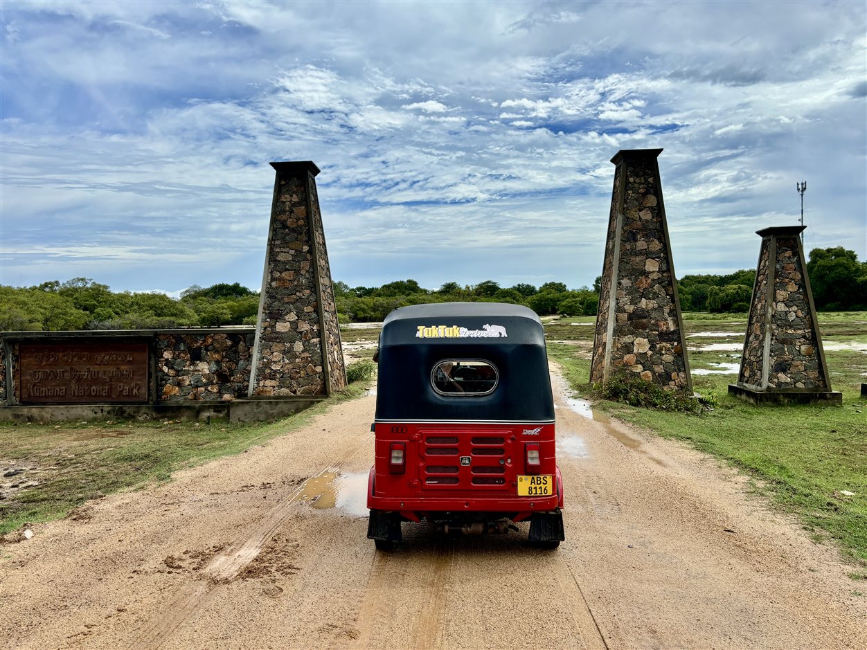 Ingang van Kumana National Park