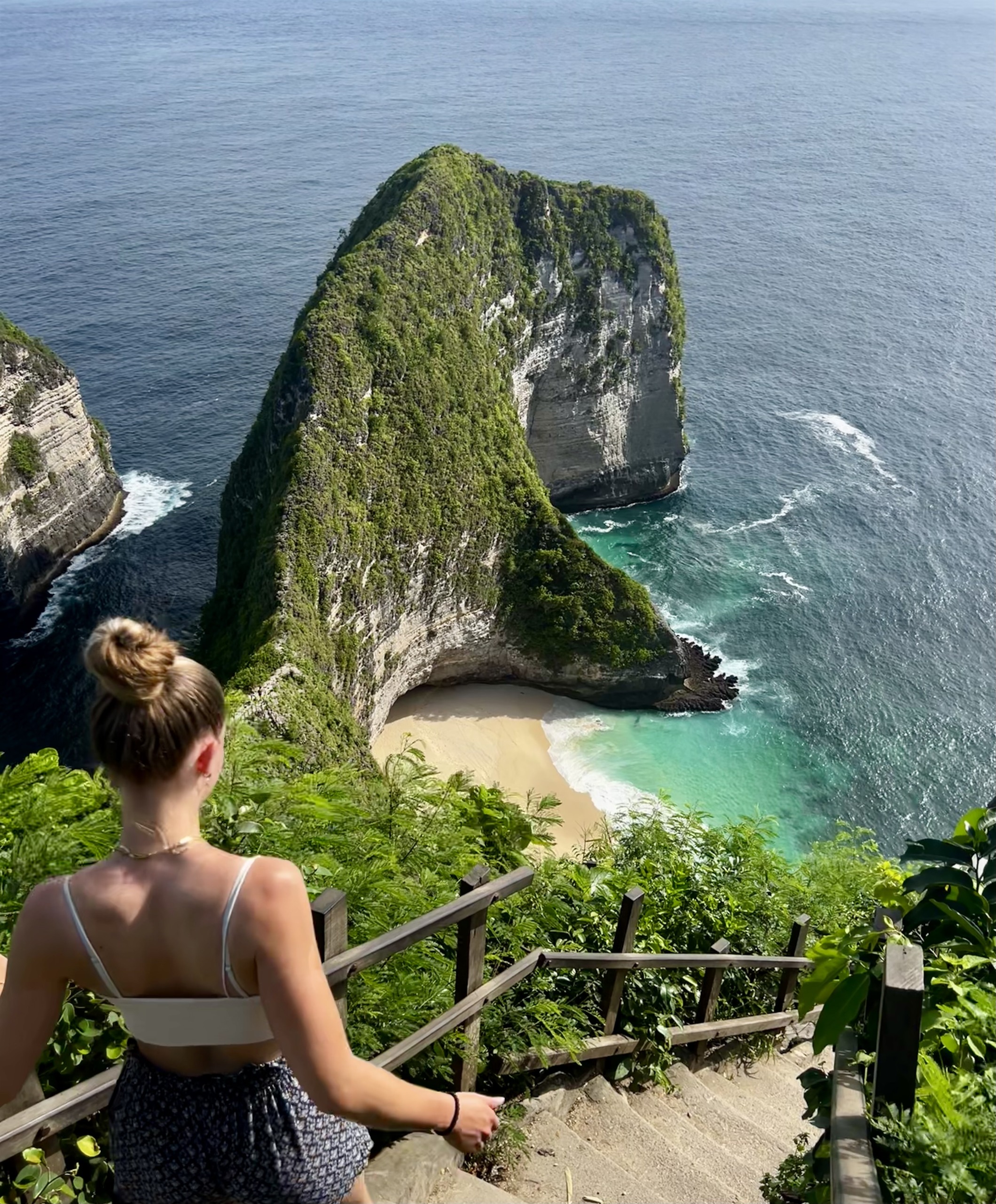 Kelingking Beach op Nusa Penida