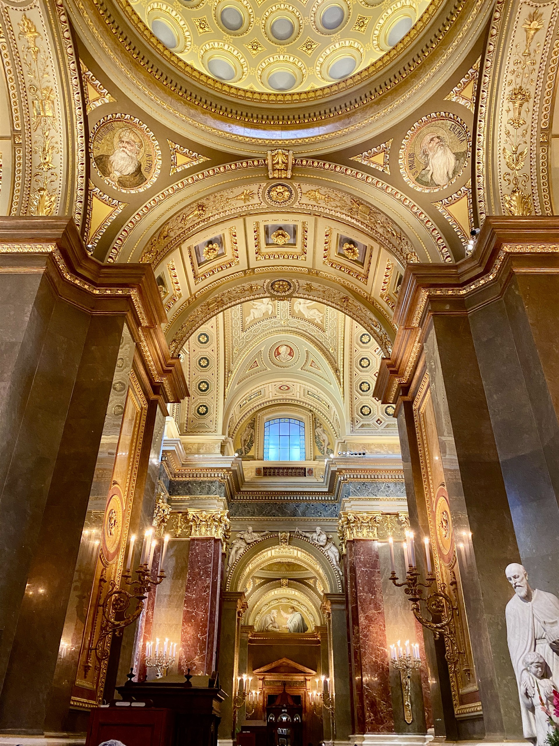 Interieur Sint-Stefanusbasiliek, Boedapest