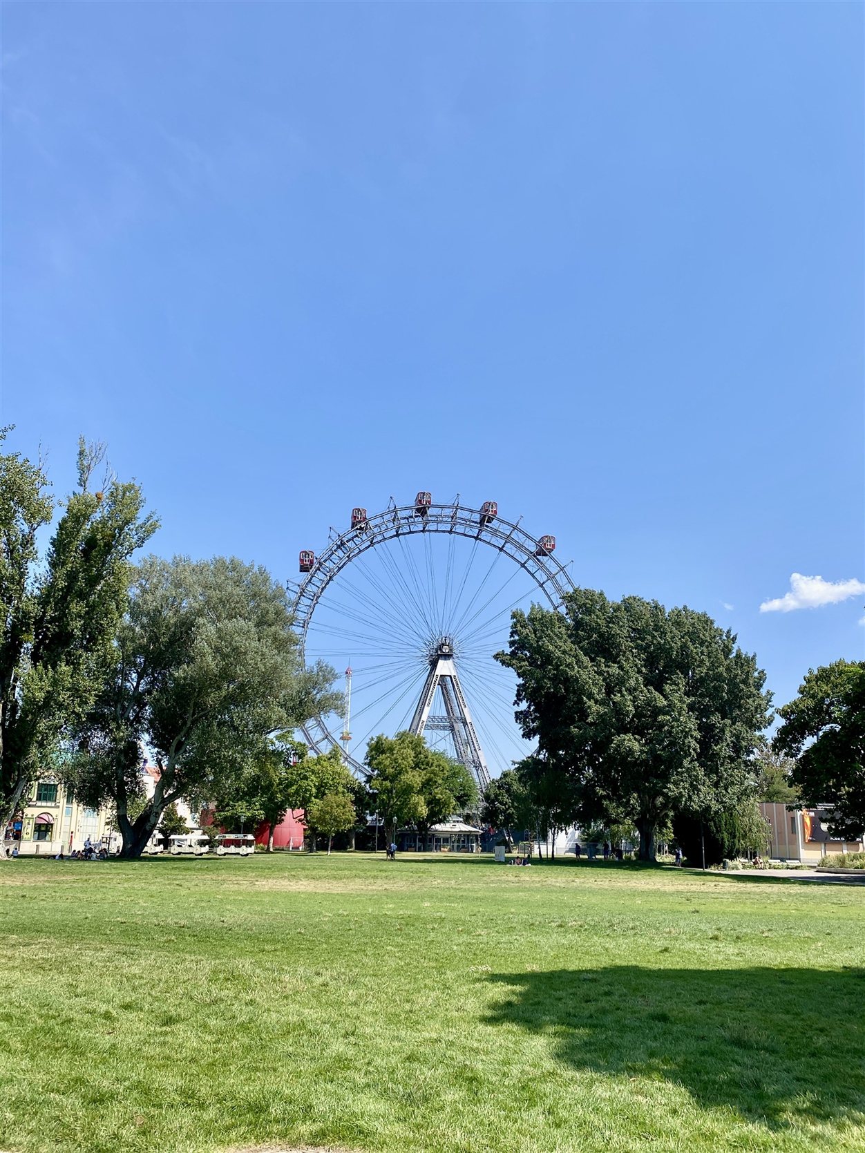 Het Wiener Riesenrad in het Prater, Wenen